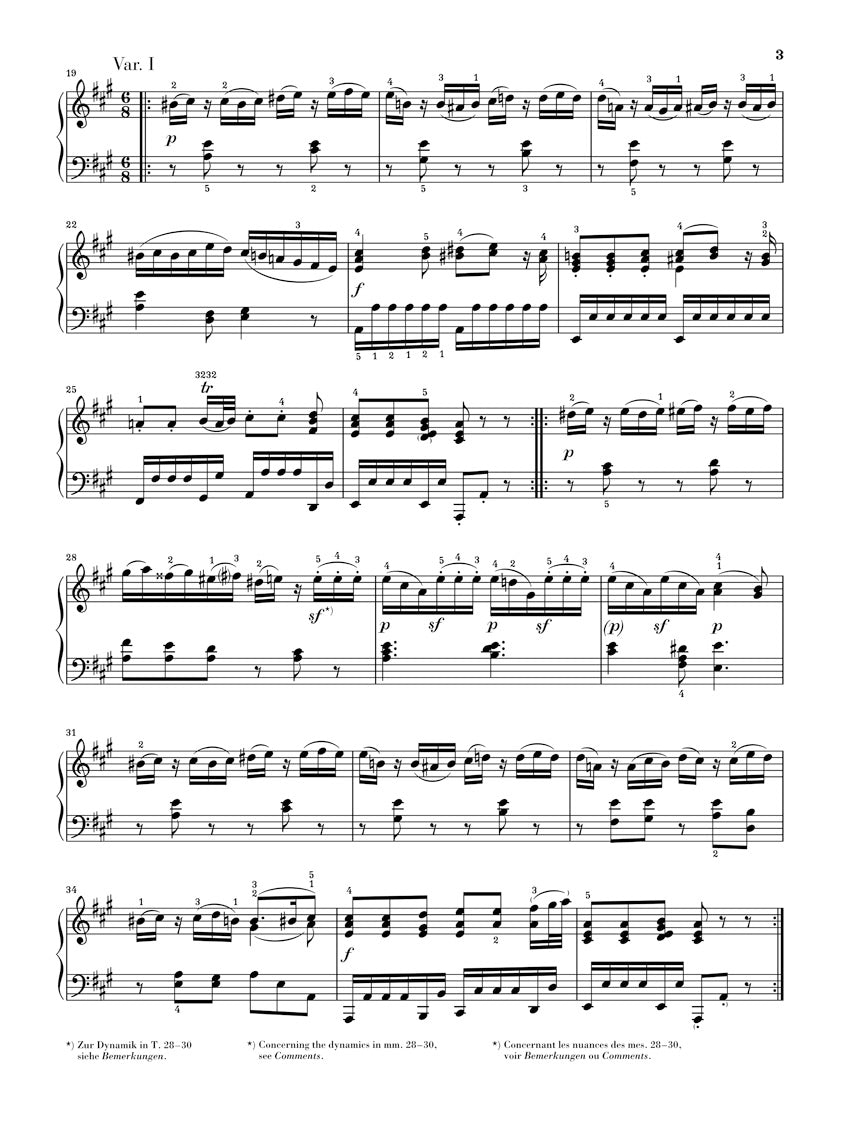 Mozart: Piano Sonata in A Major, K. 331 (300i)