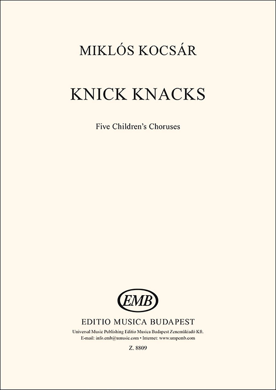 Kocsár: Knick Knacks
