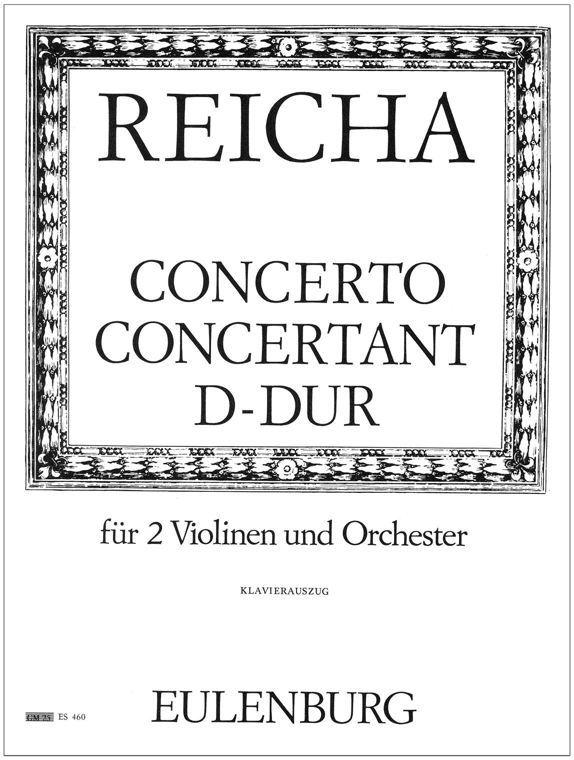 Reicha: Concerto for 2 Violins in D Major, Op. 3
