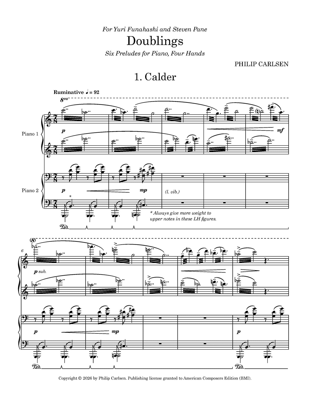 Carlsen: Doublings