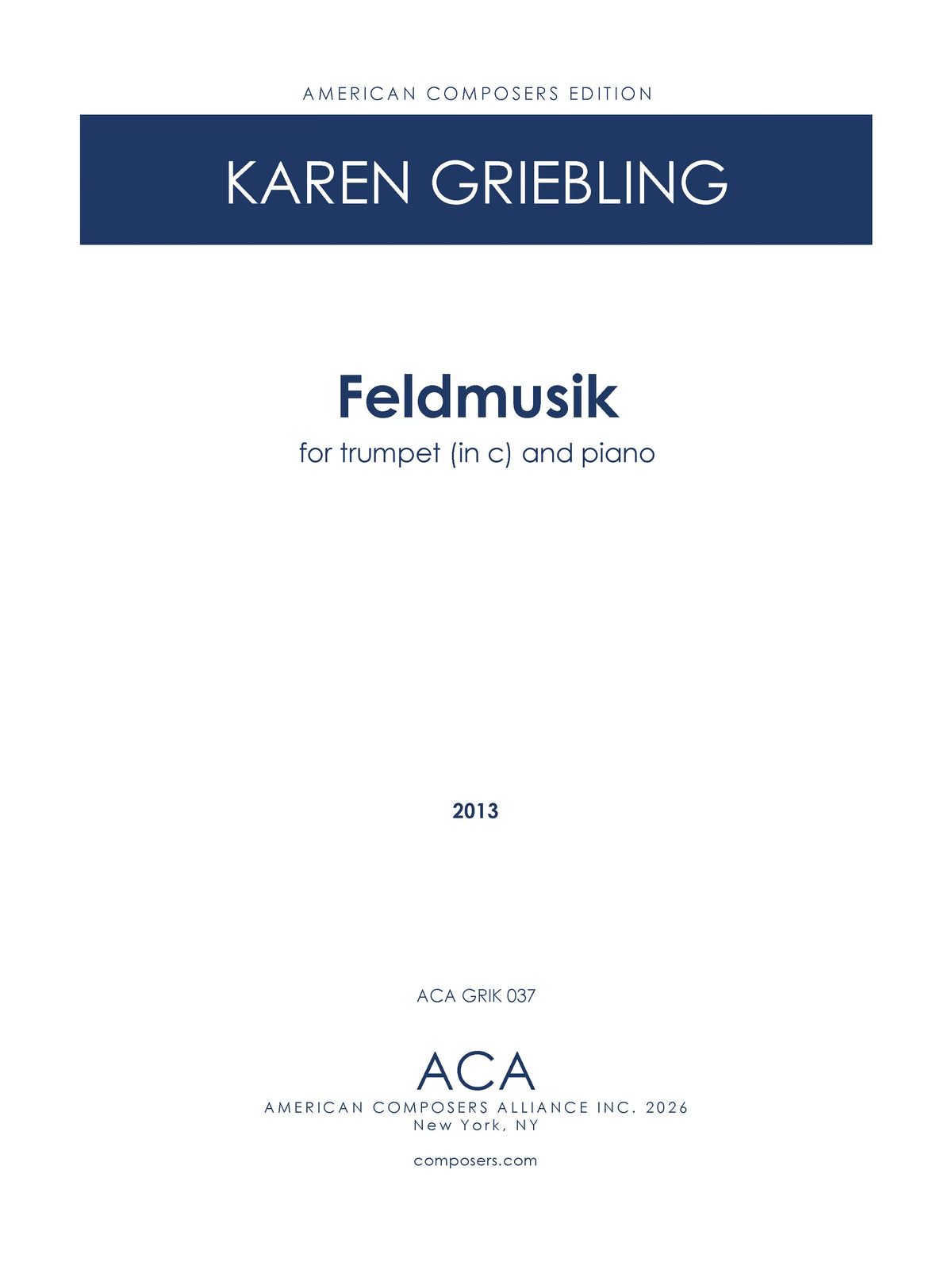 Griebling: Feldmusik