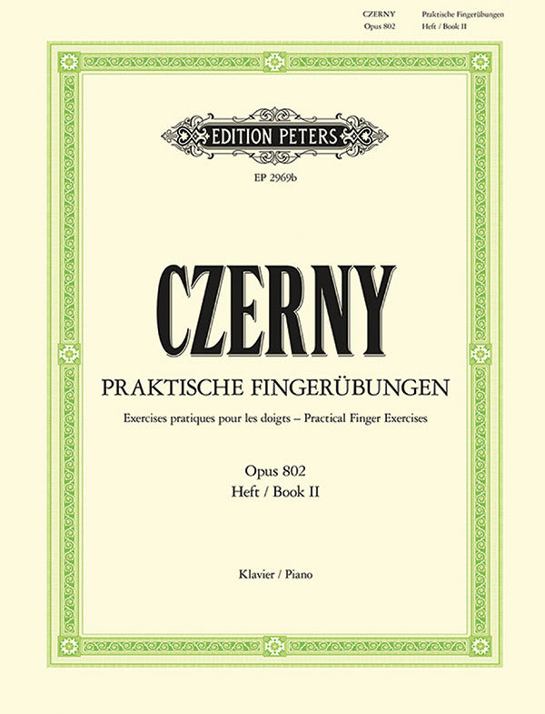 Czerny: Practical Finger Exercises, Op. 802 - Volume 2