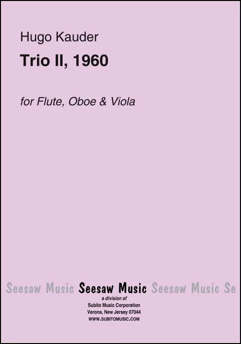 Kauder: Trio II (1960)
