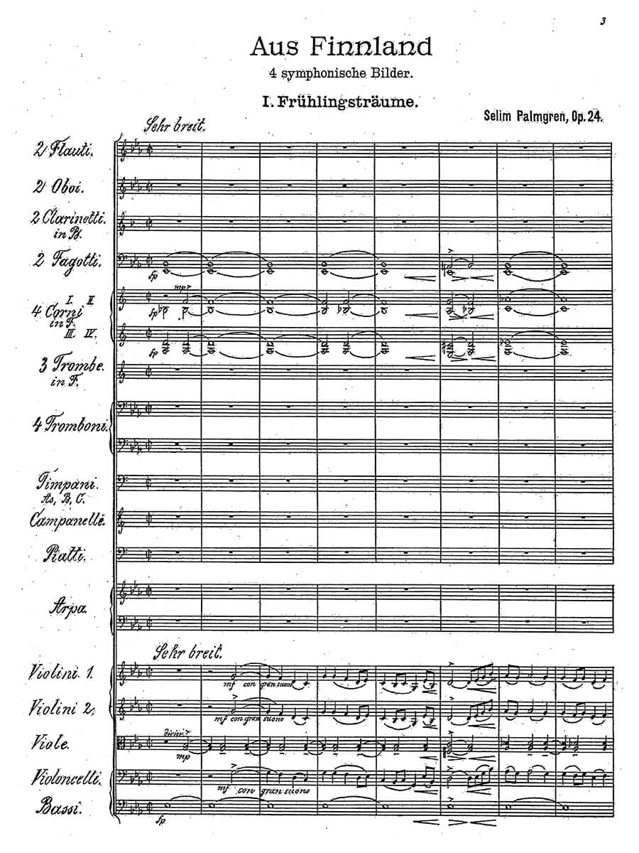 Palmgren: Aus Finnland, Op. 24