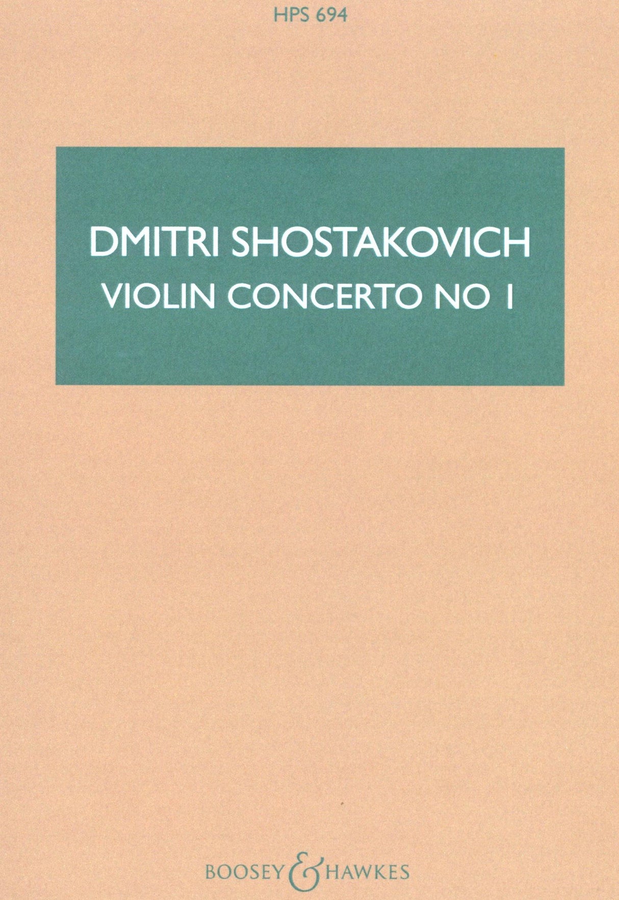 Shostakovich: Violin Concerto No. 1, Op. 77