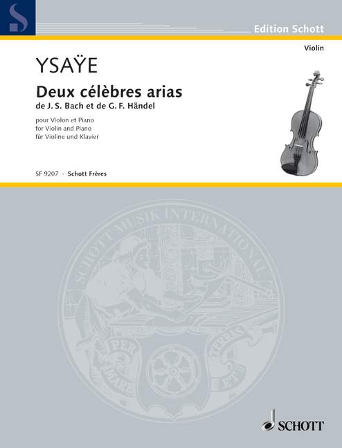 2 Celebrated Arias (arr. for violin & piano)