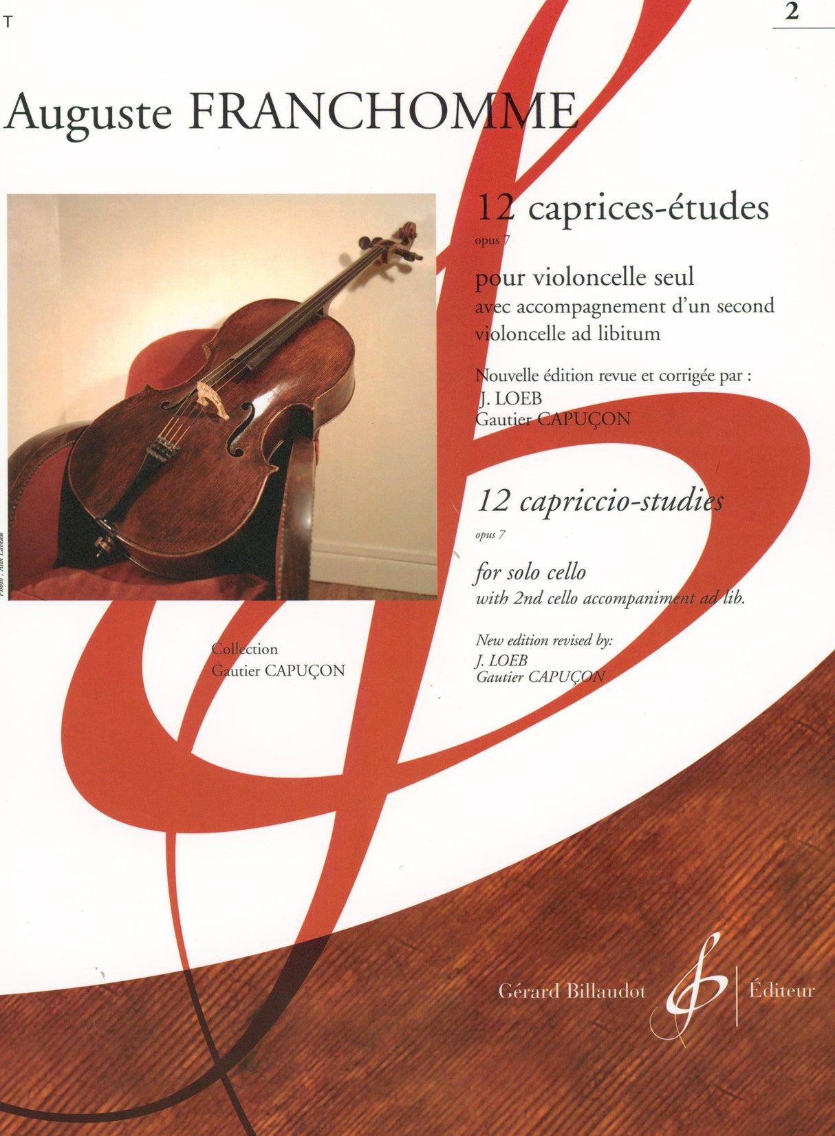 Franchomme: 12 Caprices, Op. 7 - Volume 2 (Nos. 7-12)