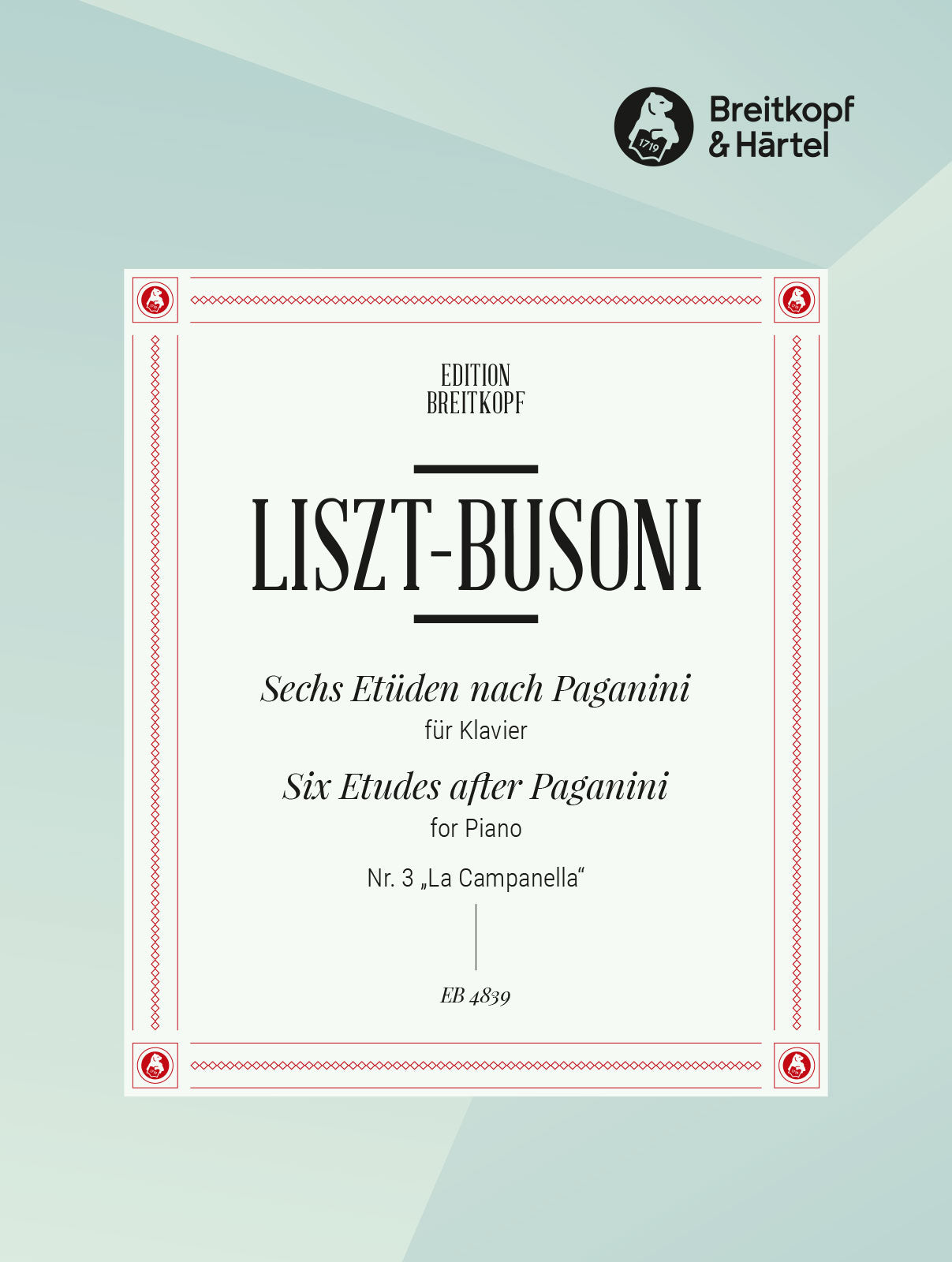 Liszt-Busoni: Etude No. 3 after Paganini - "La Campanella"