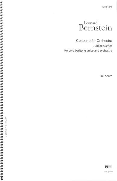 Bernstein: Concerto for Orchestra ("Jubilee Games")
