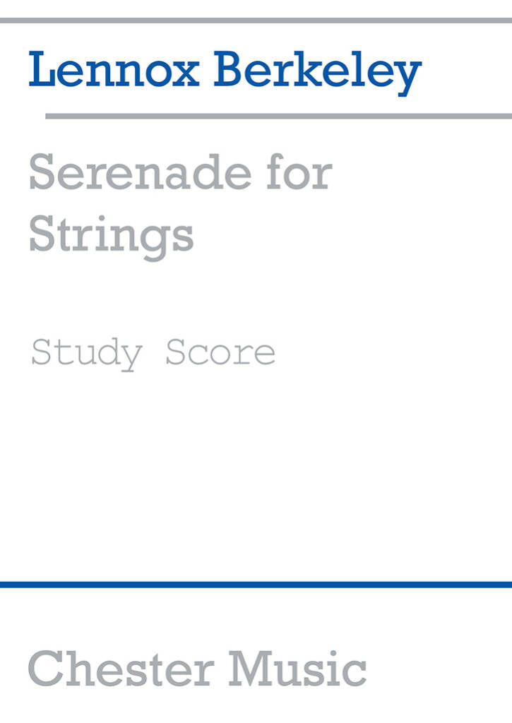 Berkeley: Serenade for Strings, Op. 12
