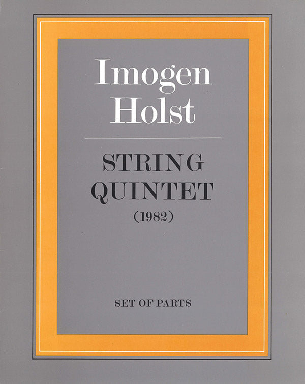 I. Holst: String Quintet