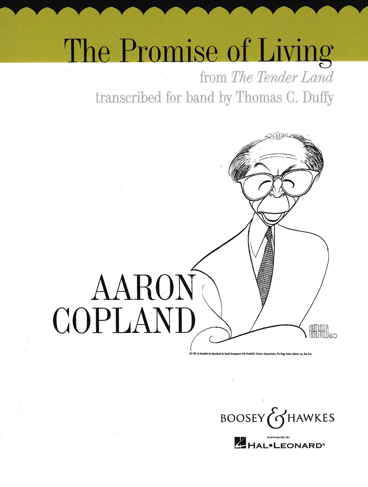 Copland: The Promise of Living (arr. for concert band)