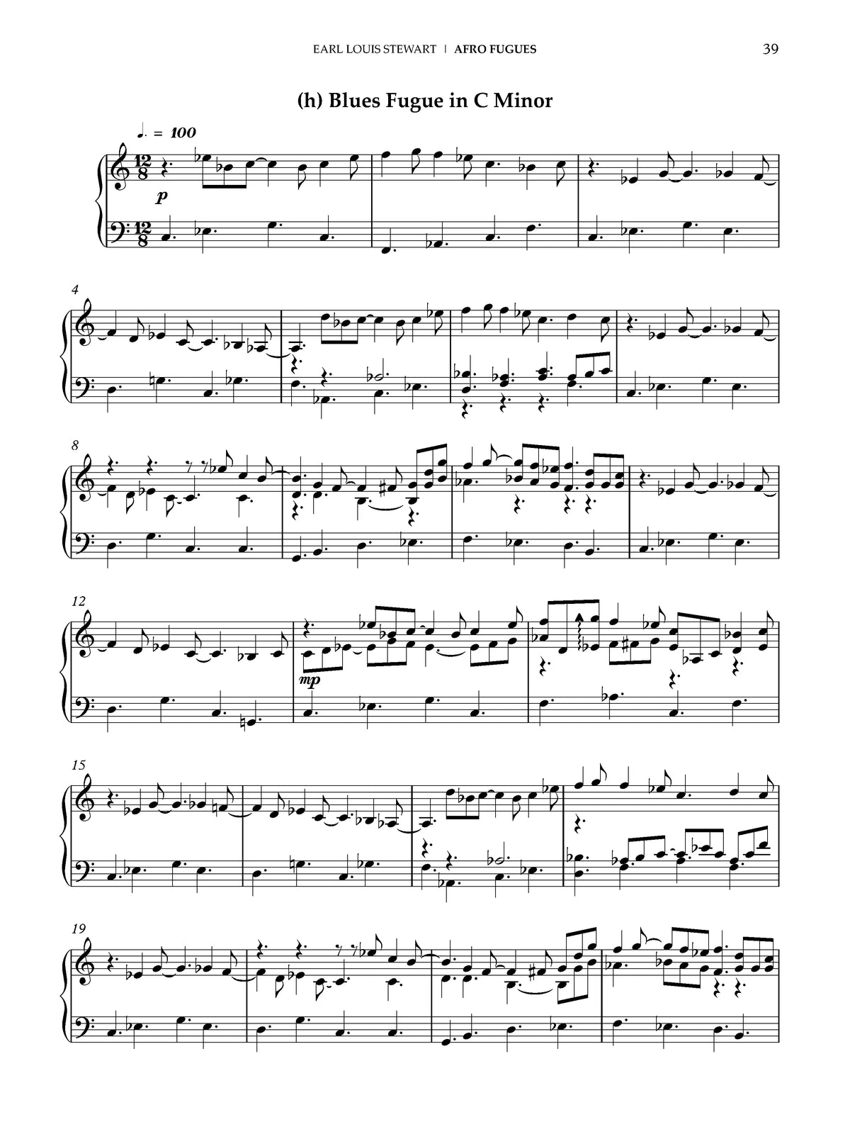 Stewart: Afro-Fugues