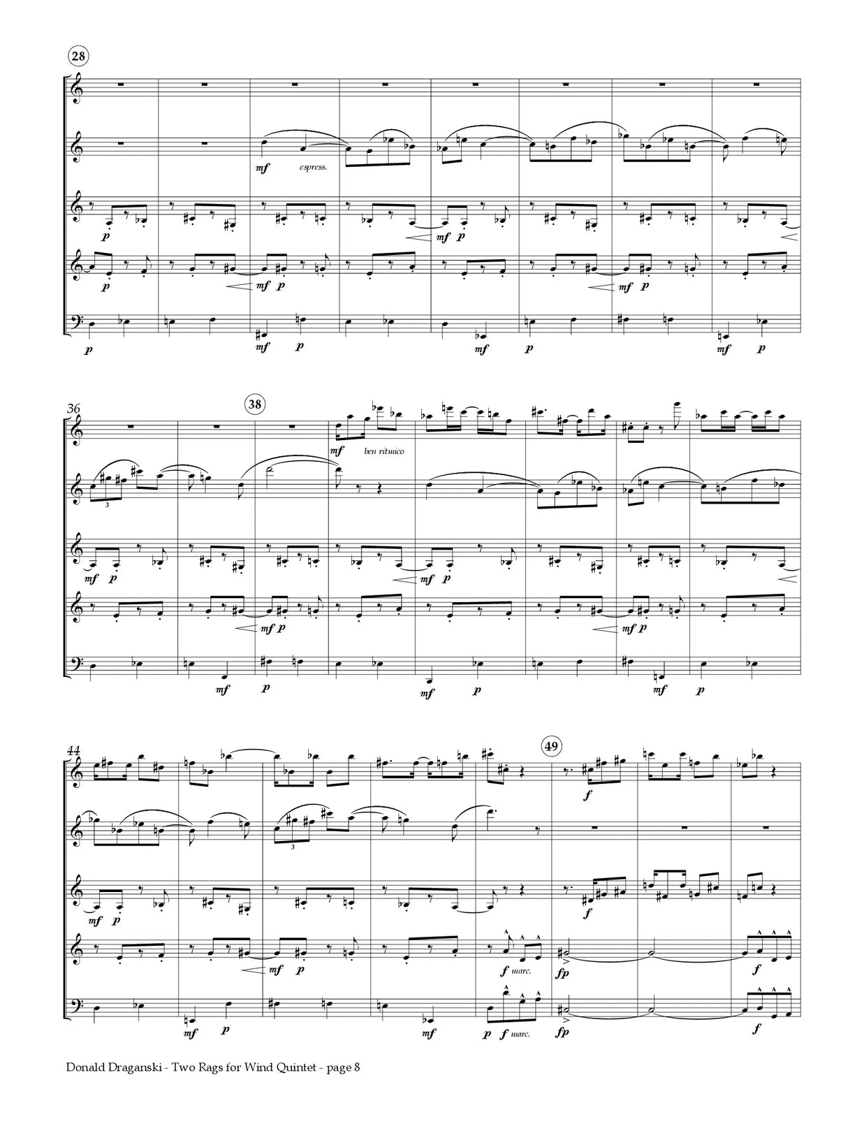 Draganski: Two Rags