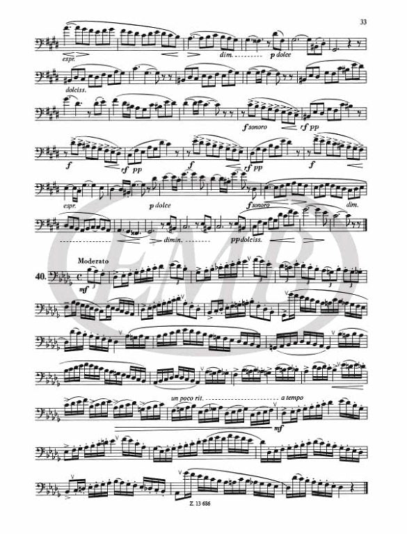 Weissenborn: Bassoon Studies for Advanced Pupils, Op. 8, No. 2