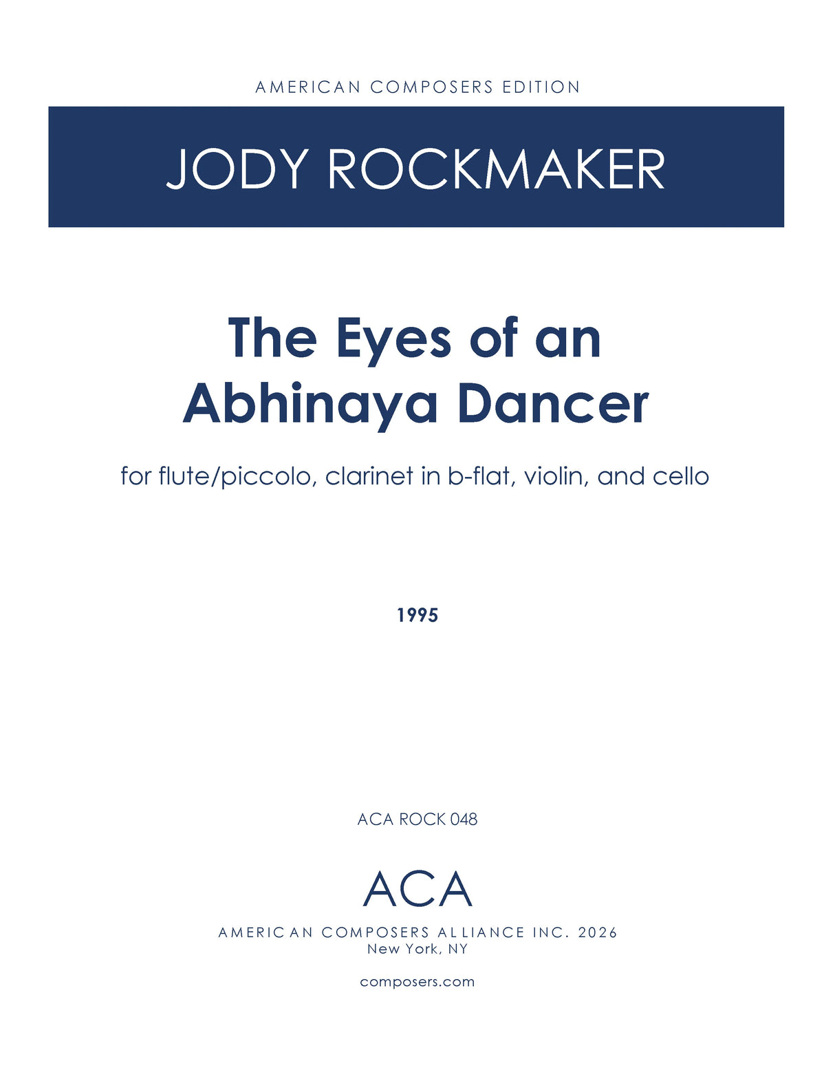 Rockmaker: The Eyes of an Abinhaya Dancer