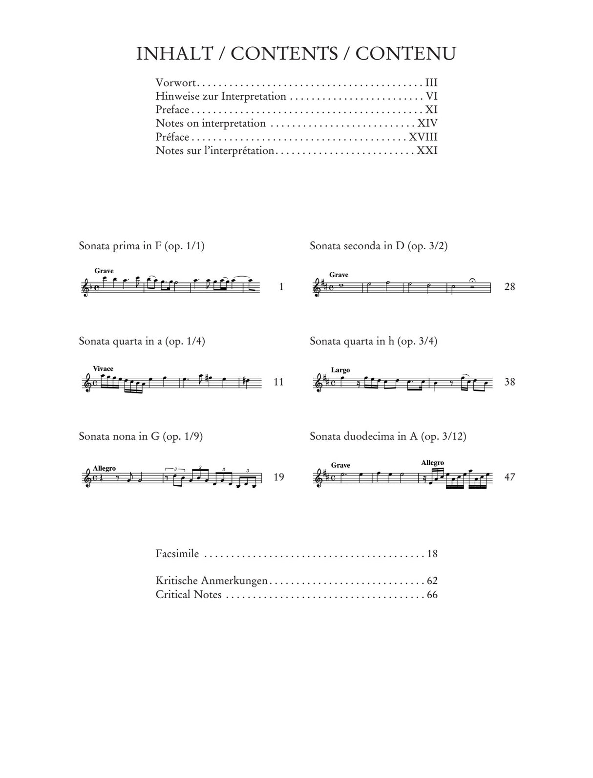 Corelli: Trio Sonatas - Volume 1 (Sonata da chiesa from Op. 1 & 3)