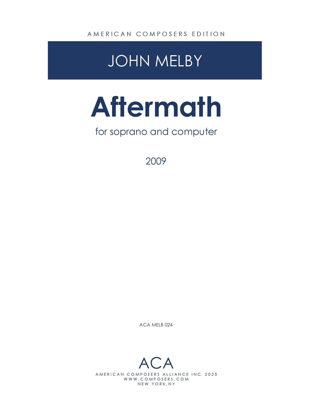 Melby: Aftermath