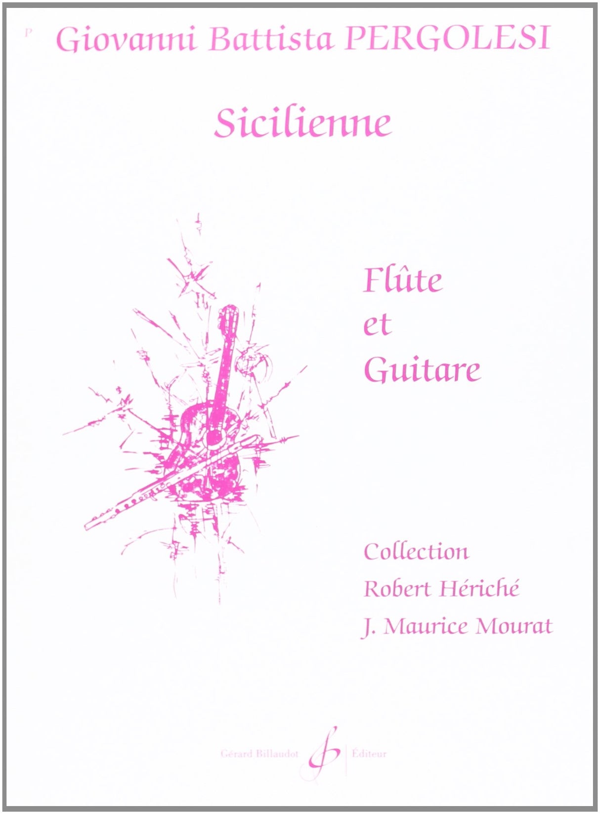 Pergolesi: Siciliana (arr. for flute and guitar)