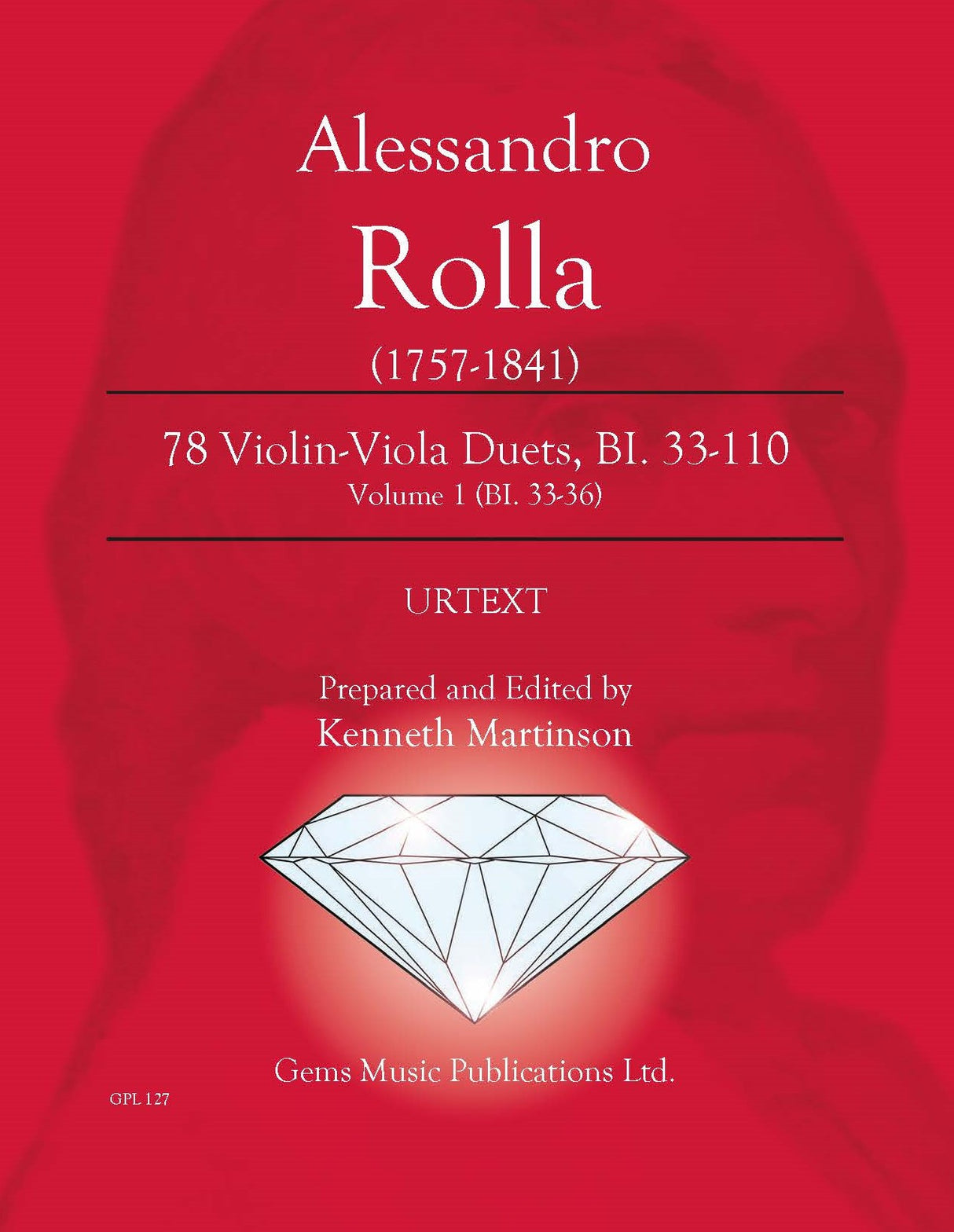 Rolla: Violin-Viola Duets - Volume 1 (BI. 33-36)