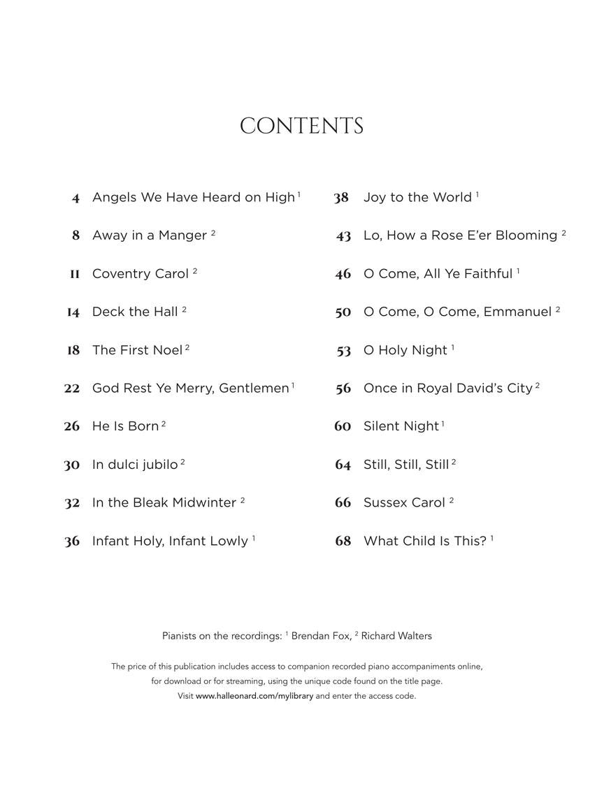 Favorite Christmas Carols for Classical Players - Violin