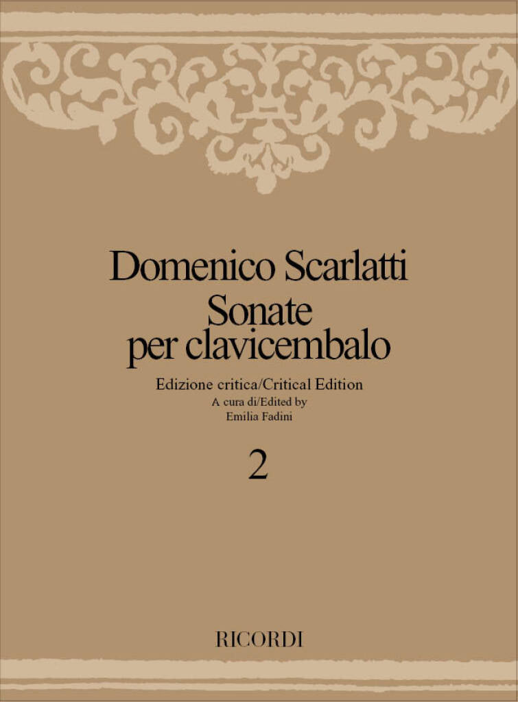 Scarlatti: Keyboard Sonatas - Volume 2 (K. 31, 90-93, 96, 98-138)