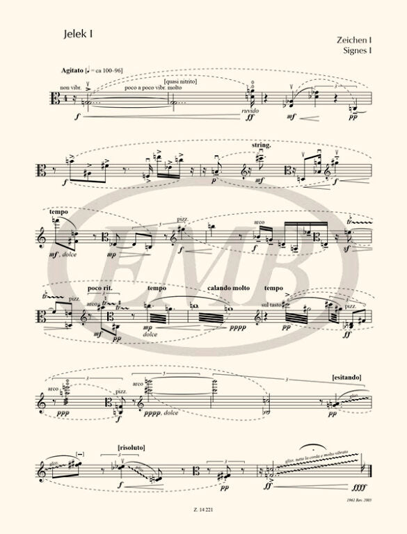 Kurtág: Signs, Games and Messages for Viola