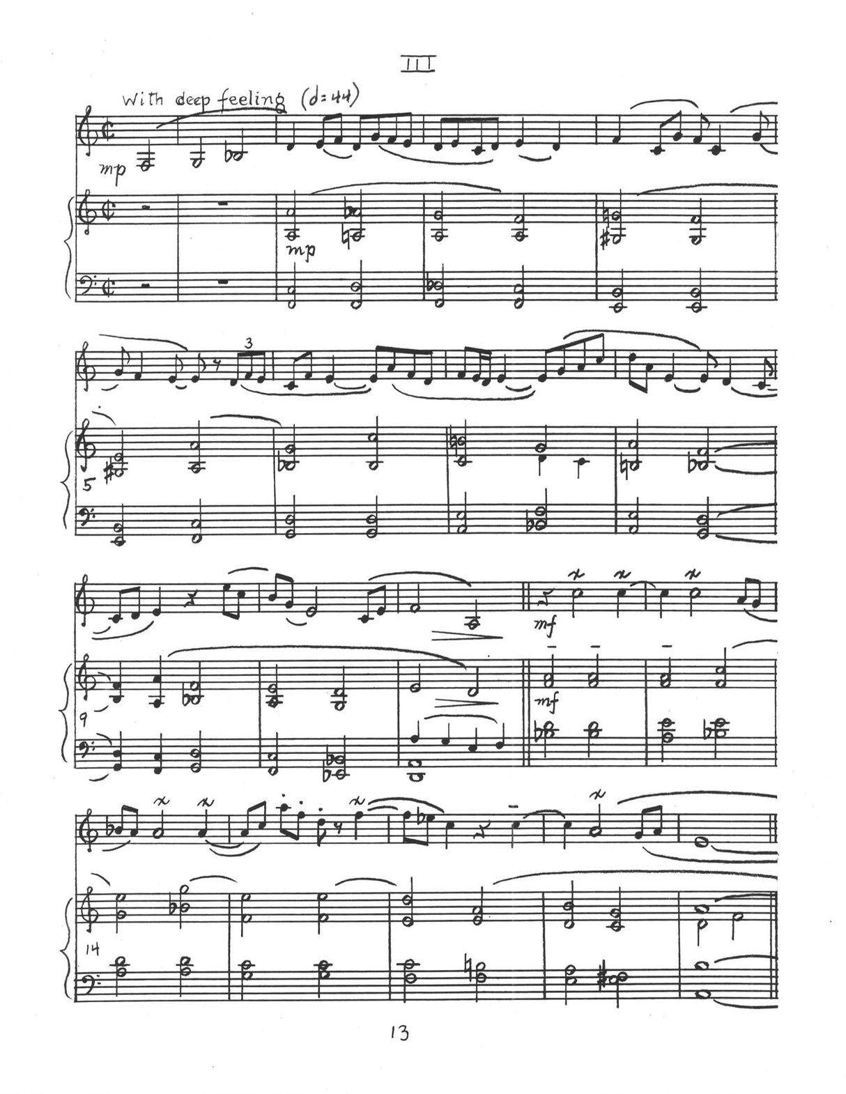 Borroff: Thirty-Two Variations in the Form of a Sonata