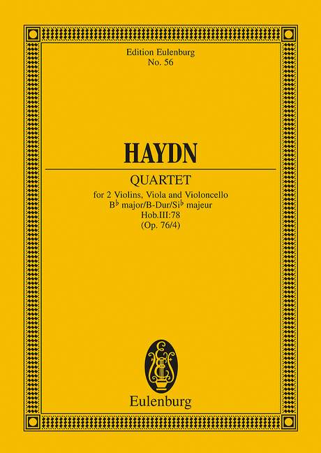 Haydn: String Quartet in B-flat Major, Op. 76, No. 4