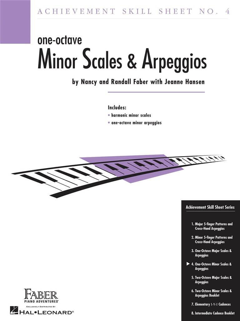 Achievement Skill Sheet No. 4 - One-Octave Minor Scales & Arpeggios
