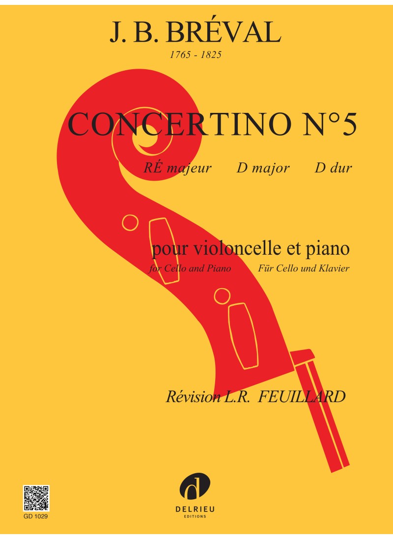 Bréval: Cello Concertino No. 5 in D Major