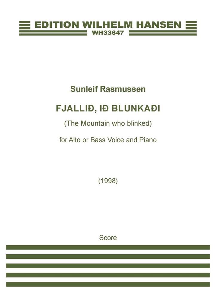 Rasmussen: Fjallið, Ið Blunkaði