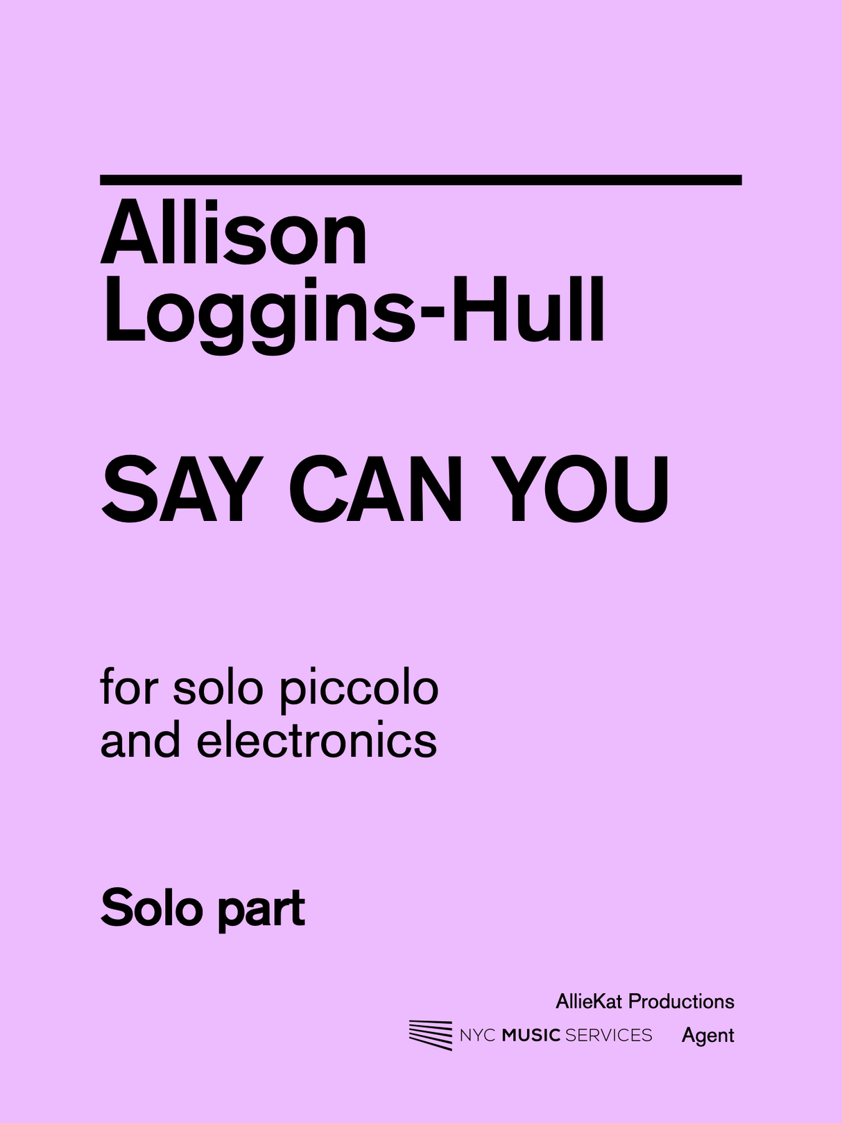 Loggins-Hull: Say Can You