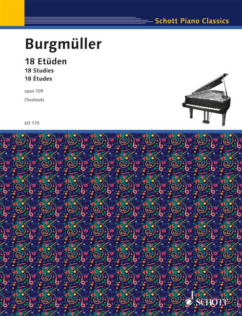 F. Burgmüller: 18 Characteristic Studies, Op. 109