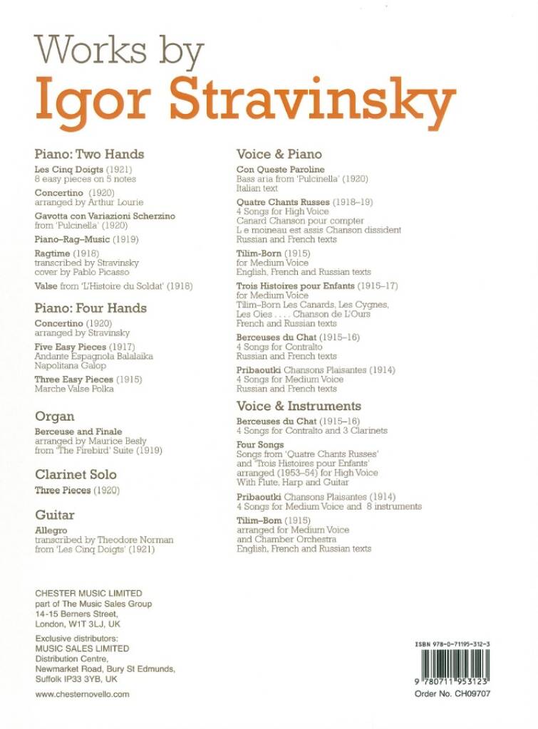 Stravinsky: Pulcinella