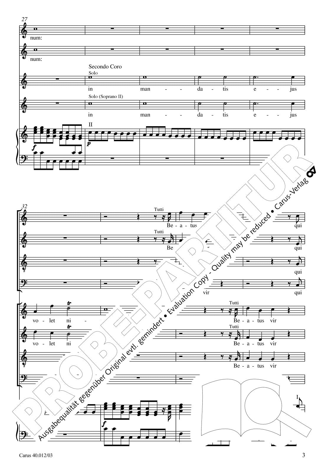 Vivaldi: Beatus vir, RV 597 (Psalm 111)