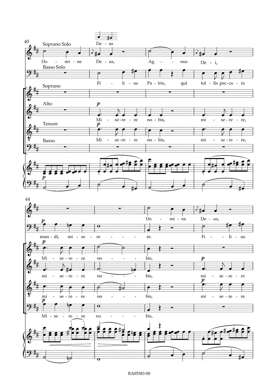 Schubert: Mass No. 2 in G Major, D 167 (Second Version)