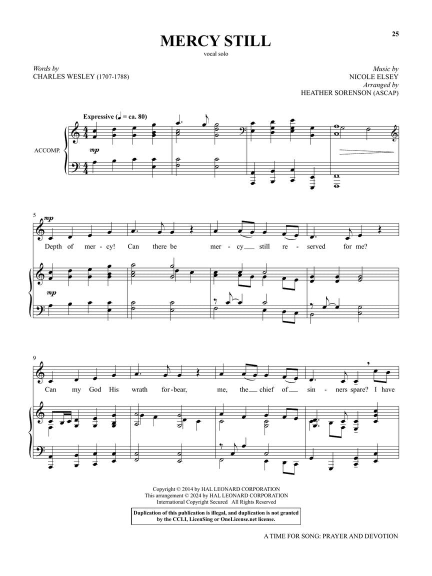 A Time for Song - Volume 2