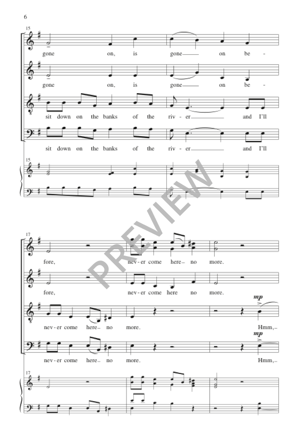 Walk through the Streets of the City (arr. for SATB)