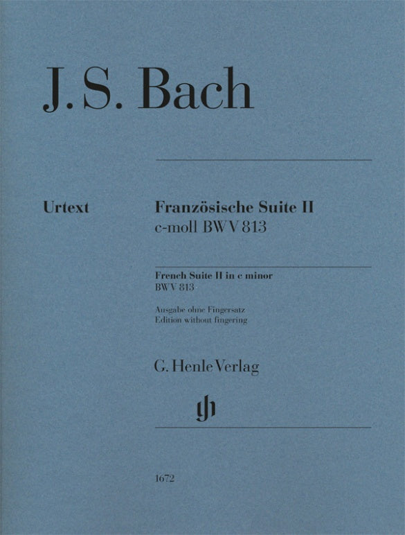 Bach: French Suite No. 2 in C Minor, BWV 813