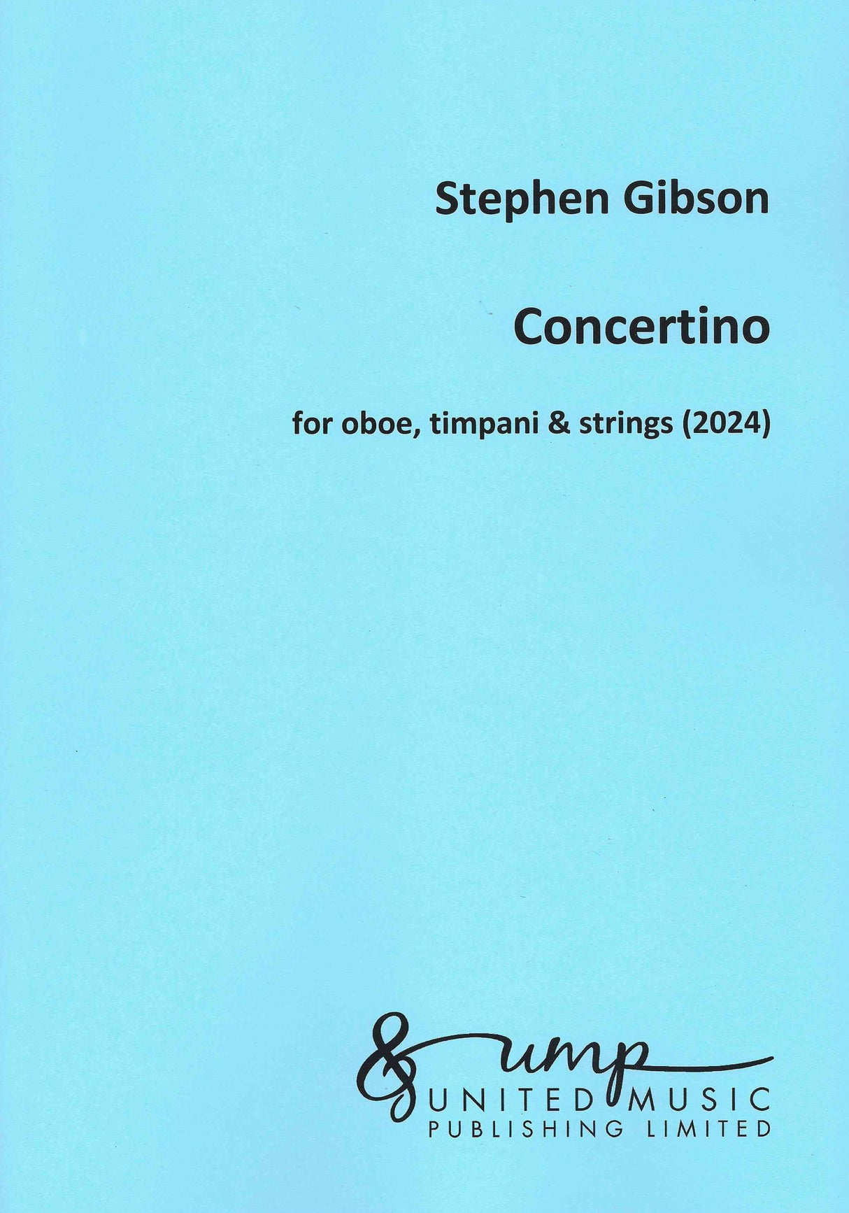 Gibson: Oboe Concertino