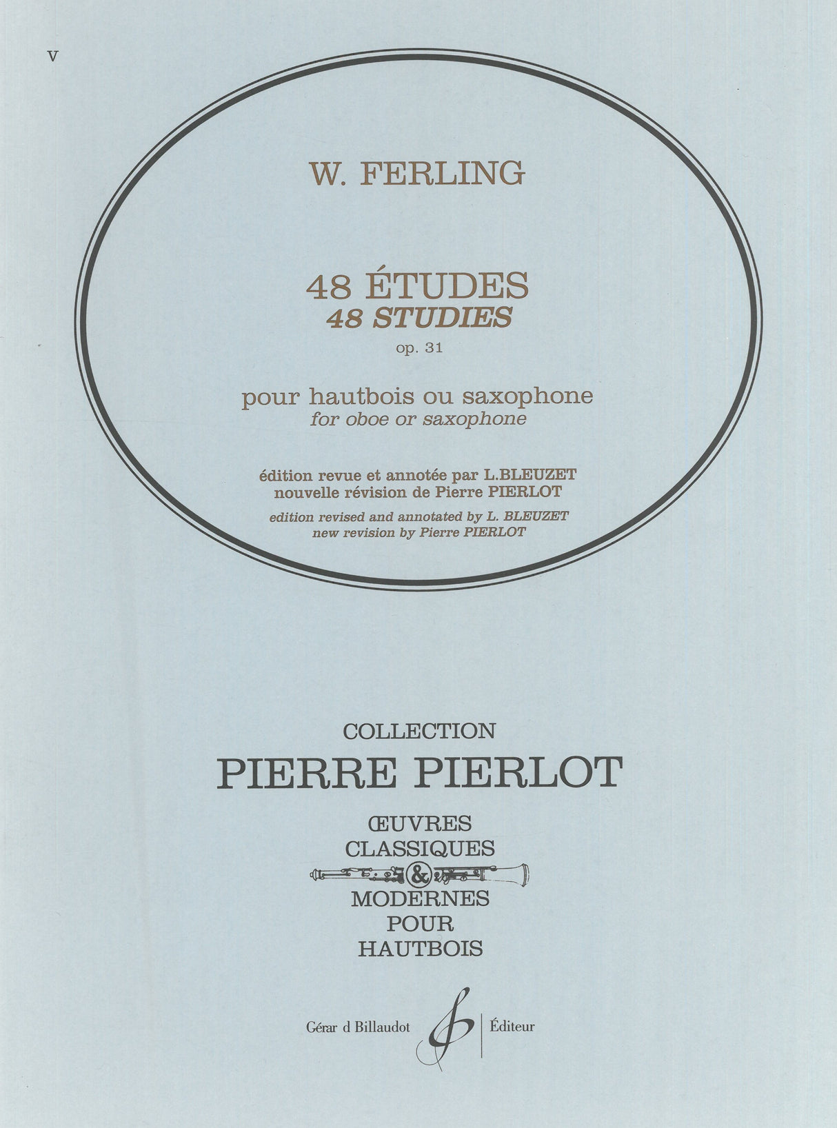 Ferling: 48 Études, Op. 31
