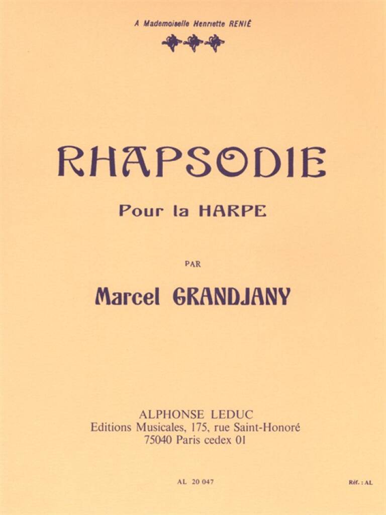Grandjany: Rhapsodie