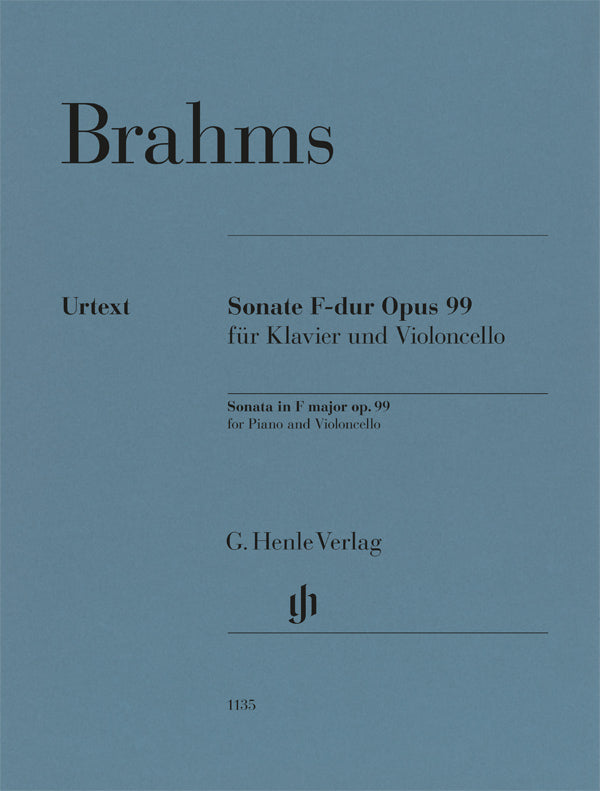 Brahms: Cello Sonata in F Major, Op. 99