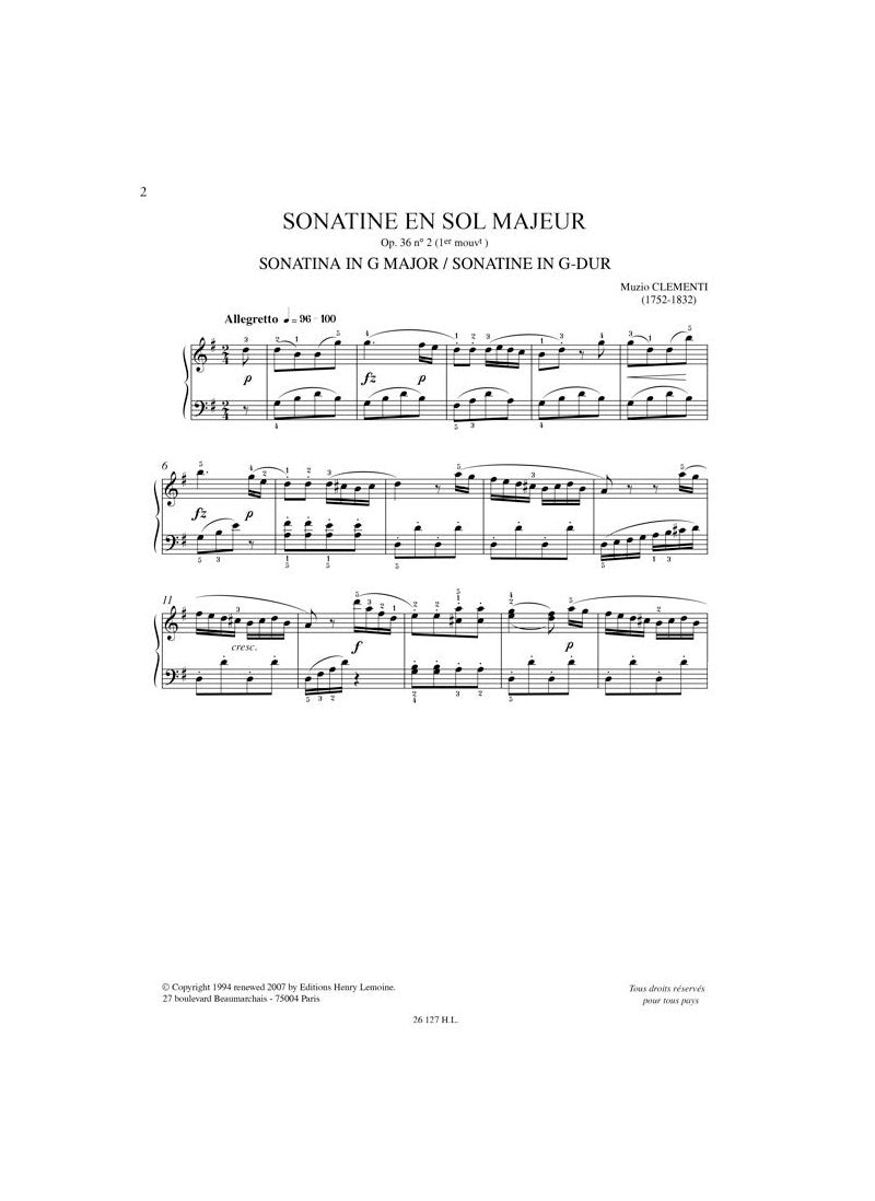 From Bach to the Present Day - Volume 2A