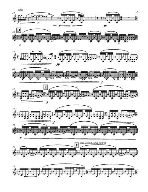 Mazzoli: Tooth and Nail (Version for Violin & Electronics)