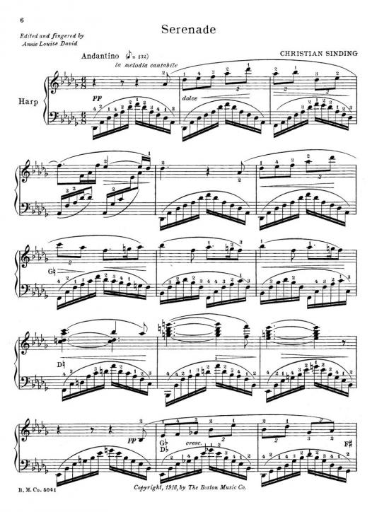 Album of Solo Pieces for the Harp - Volume 2