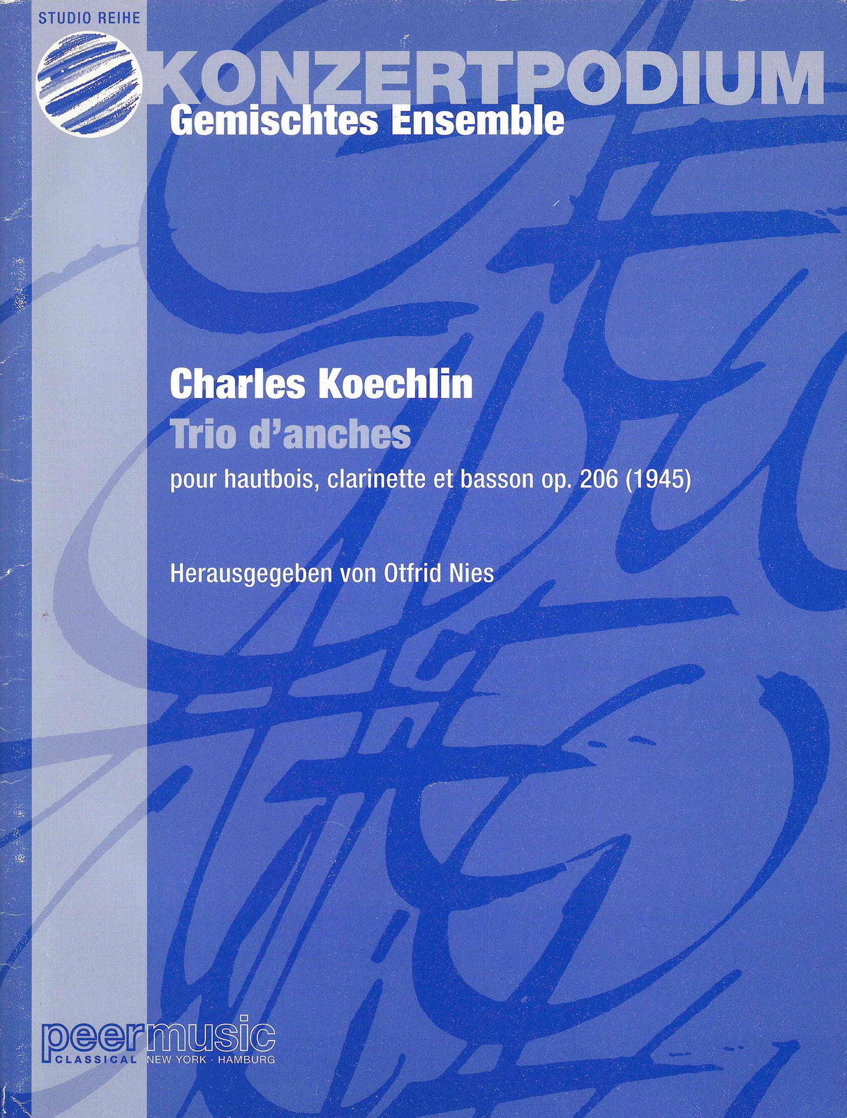 Koechlin: Trio d'anches