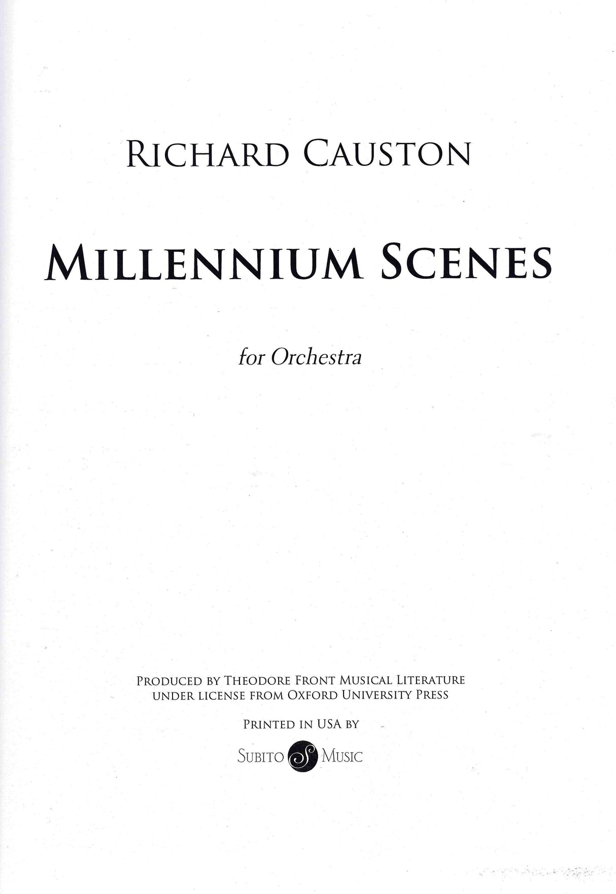 Causton: Millennium Scenes