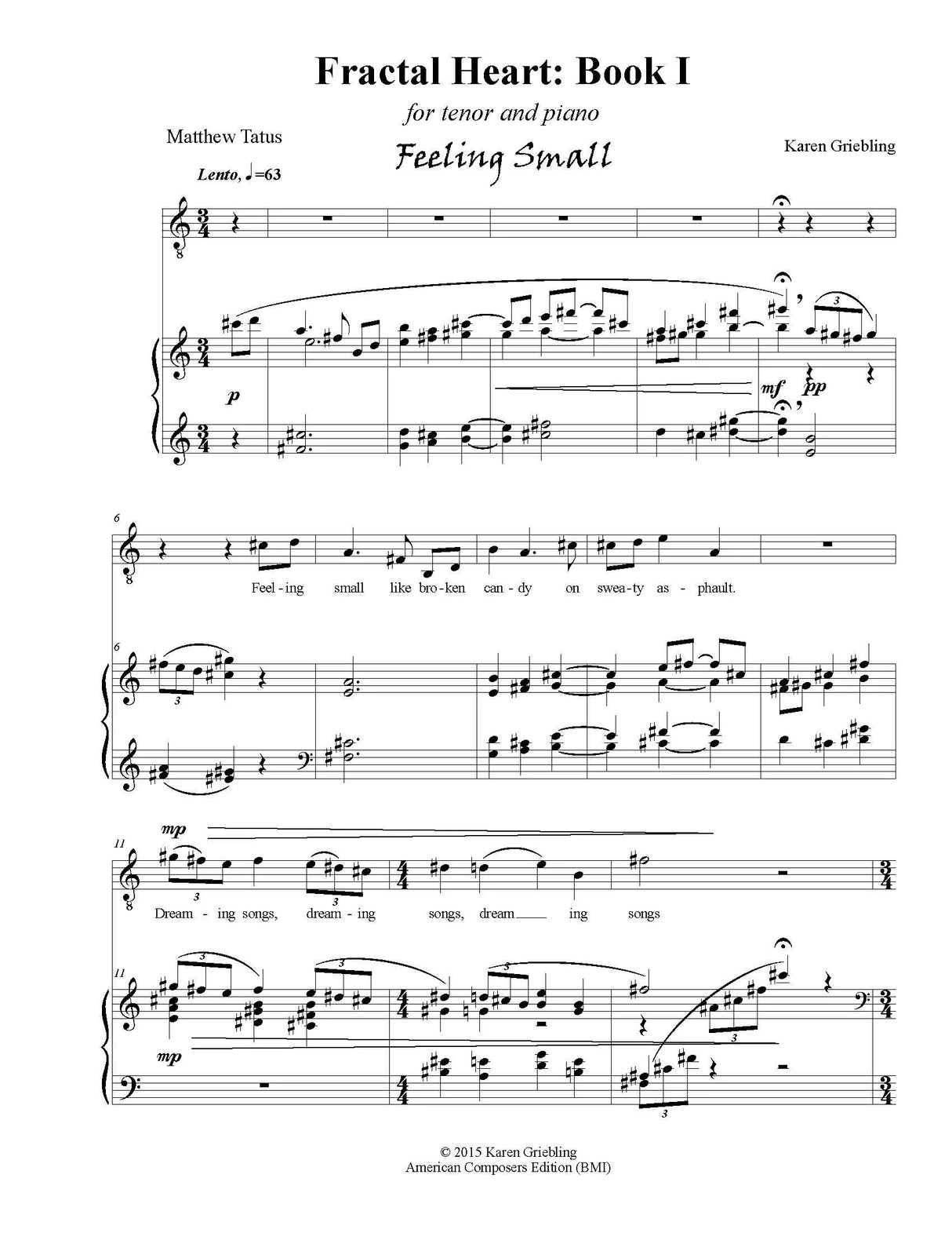 Griebling: Fractal Heart - Volume 1